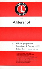 Charlton Athletic v Aldershot Town