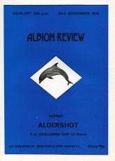 Brighton & Hove Albion v Aldershot Town