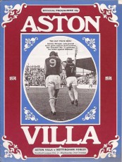 Aston Villa v Nottingham Forest