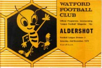 Watford v Aldershot Town