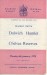 Dulwich Hamlet v Chelsea