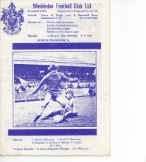 Wimbledon v Stourbridge