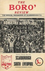 Scarborough v South Liverpool