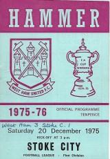 West Ham United v Stoke City