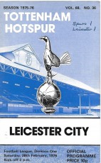 Tottenham Hotspur v Leicester City