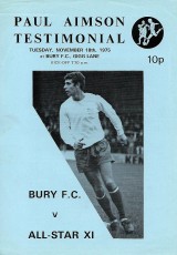 Bury v Select XI