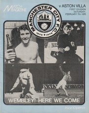 Manchester City v Aston Villa