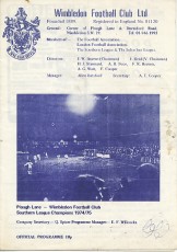 Wimbledon v Telford United