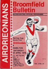 Airdrieonians v Hamilton Academical