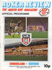Sunderland v Oxford United
