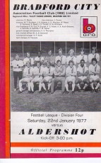 Bradford City v Aldershot Town