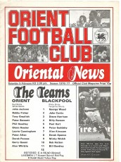 Leyton Orient v Blackpool