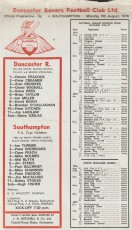 Doncaster Rovers v Southampton