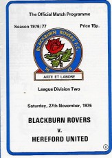 Blackburn Rovers v Hereford United