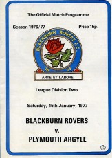 Blackburn Rovers v Plymouth Argyle