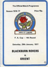 Blackburn Rovers v Leyton Orient