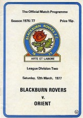 Blackburn Rovers v Leyton Orient