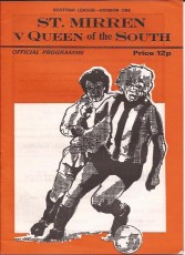 St Mirren v Queen of the South