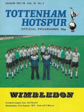 Tottenham Hotspur v Wimbledon