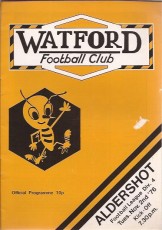 Watford v Aldershot Town