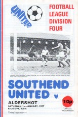 Southend United v Aldershot Town