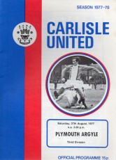 Carlisle United v Plymouth Argyle