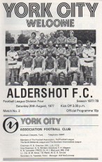 York City v Aldershot Town