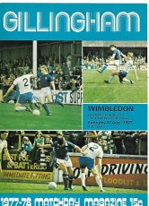 Gillingham v Wimbledon