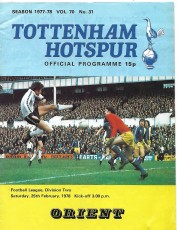 Tottenham Hotspur v Leyton Orient