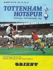 Tottenham Hotspur v Leyton Orient