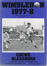 Wimbledon v Crewe Alexandra