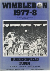 Wimbledon v Huddersfield Town
