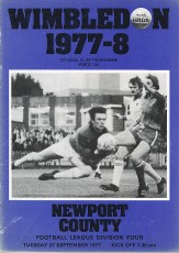 Wimbledon v Newport County
