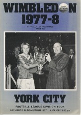 Wimbledon v York City