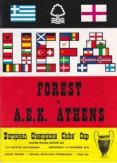 Nottingham Forest v AEK Athens