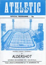 Wigan Athletic v Aldershot Town