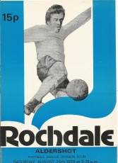 Rochdale v Aldershot Town