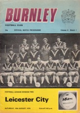 Burnley v Leicester City