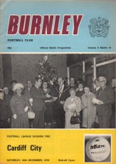 Burnley v Cardiff City