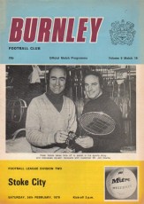 Burnley v Stoke City