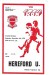 Scunthorpe United v Hereford United