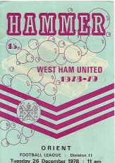 West Ham United v Leyton Orient