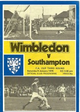 Wimbledon v Southampton