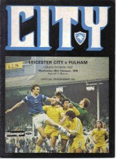 Leicester City v Fulham