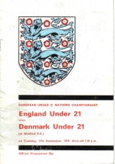 England v Denmark