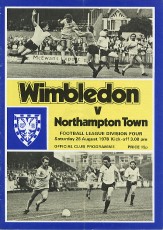 Wimbledon v Northampton Town