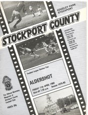 Stockport County v Aldershot Town