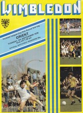 Wimbledon v Leyton Orient