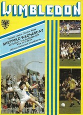 Wimbledon v Sheffield Wednesday