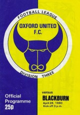 Oxford United v Blackburn Rovers